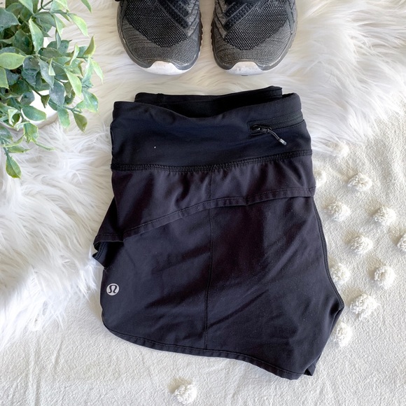 lululemon athletica Pants - Lululemon Black Speed Shorts